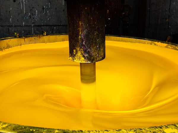 Yellow ink dispersion